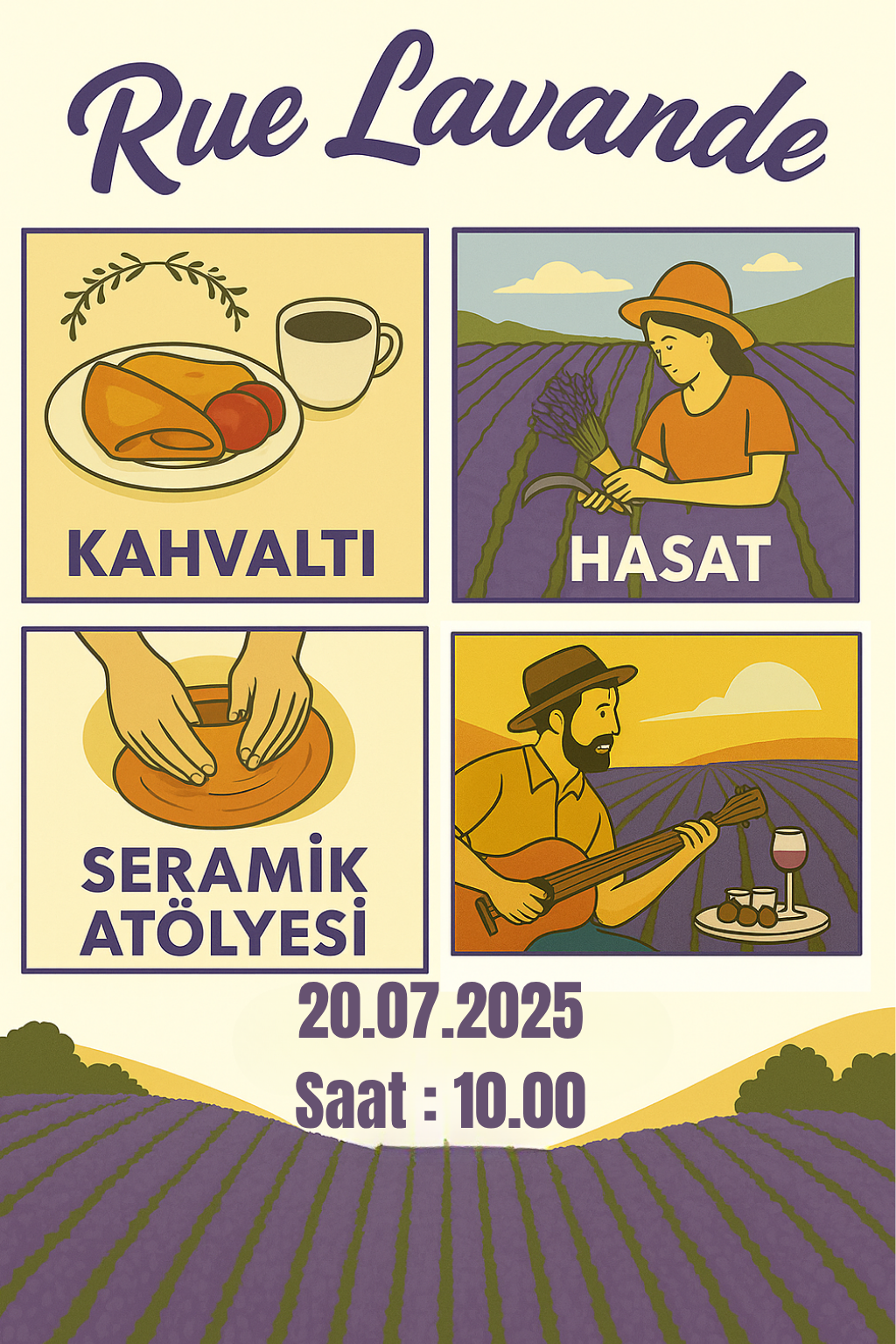 2025 Lavanta Hasat Etkinliği Tekirdağ